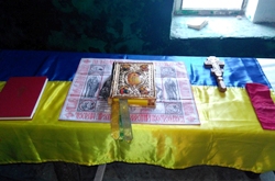 Брати - семінаристи з колядою відвідали військових Української армії що знаходяться на Донеччині